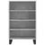 Visoka komoda siva boja betona 57x35x90 cm konstruirano drvo
