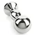 Mr. Steel Bubble Trouble Butt Plug Silver