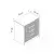 Hanah Home Komoda Kale Luxe 45x77x72cm Antracit