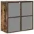 Kreveta s ladicama Dimljeni hrast 68,5 x 32 x 67 cm