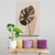 Slika abstraktne botanične oblike monstera - 60x90