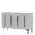 HANAH HOME Komoda Rany 120 White Silver