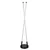 Rabalux Podna lampa Nivaro, LED, 28W, 3000K, 115cm, Crno-bela