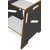 Step stool - antracit, bela