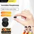 WITGOER Bluetooth slušalice, Crne