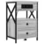 Noćni ormar 2 pcs Siva Sonoma 40 x 31 x 60 cm Konstruirano drvo