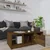 Stolić za kavu boja hrasta 102x50x36 cm konstruirano drvo