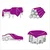 Cerada antracit 2x3 m 650 g/m2