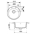 pomivalno korito FRANKE rog 610-41 Stonegrey