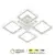 LED plafonska lampa F2082-45C WH