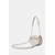 Ročna torba Guess Carrie Logo HWGP98 98200 Écru