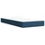 Vidaxl Box spring postelja z vzmetnico modra 80x200 cm blago