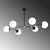 Opviq Damar 6321 Luster, Crno-beli