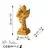 Aberto Design Dekorativna figura Yak-030-C, 16x33x14 cm