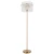 Globo 15698SM - Podna lampa GORLEY 1xE27/60W/230V zlatna