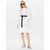 KARL LAGERFELD Ženska haljina 226W1302-100, Bela