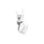 White Shark Slušalice WS Premium GH 2446 GOTTAN, 94 dB, Sive