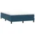 Box Spring krevet bez madracem tamnoplavi 160x220 cm samt