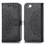 Maska na preklop Arabesque flip za iPhone X/ XS, Crna