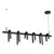 LED viseća lampa FK2010-24VL BK