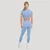 GymBeam Women‘s Flow Crop Top Azure