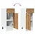 Vidaxl vidaXL Predalnik Artisan hrast 30x46x81,5 cm