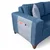 ATELIER DEL SOFA Ugaona garnitura Loft Blue