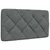 Vidaxl Posteljni okvir brez vzmetnice temno siv 90x190 cm blago