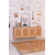Hanah Home Komoda Jüt 180x81x41cm Hrast