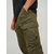 JACK & JONES Muške pantalone 12216664, Maslinaste