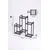 Hanah Home dekorativni stalak za biljke Stira, 67 cm, crni