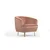 Atelier del Sofa Fotelja Piccoli 72x75x83cm Roze