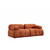 ATELIER DEL SOFA Sofa dvosed Petite 2 Orange