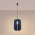 Sollux SL.1859 - Luster na sajli MULA 1xE27/15W/230V prečnik 27 cm plava