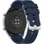 GS Univerzalni silikonski pašček 22 mm, temno moder