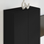 TV zidni ormar Zidne Crna 59,5 x 31 x 80 cm Konstruirano drvo