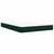 Vidaxl Box spring postelja z vzmetnico temno zelen 140x190 cm žamet