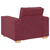 Sofa fotelja vino crvena 100x78x84 cm tkanina