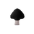 Aberto Design Dekorativni jastuk Mushroom, 38x35 cm, Crni
