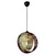 Opviq luster Ring, 1 × E27, crveni / zeleni