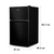 KLARSTEIN hladilnik z zamrzovalnikom DSM2-BIGDADDY-BL