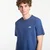 Majice Calvin Klein Ss 30S Eu Spw Split Standard Graphic Tee Dark Denim S