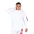 ALPHA INDUSTRIES Majica Backprint črna/bela