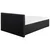 Livetastic OBLAZINJENA POSTELJA 120 cm  x 200 cm , les, kovina, umetna masa, tekstil antracit