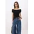 Trendyol Milla Ženska bluza, Crna
