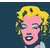 Tapeta Marilyn Monroe v pop art dizajnu - 294x270