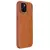 Maska na preklop Nillkin Qin Pro za iPhone 15 Plus braon