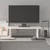 Stalak za monitor bijeli 50 x 27 x 15 cm od masivne borovine