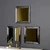 Hanah Home Set 3 ogledala Srebrna