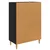 Kreveta s ladicama Crna 66 x 34,5 x 95 cm Konstruirano drvo